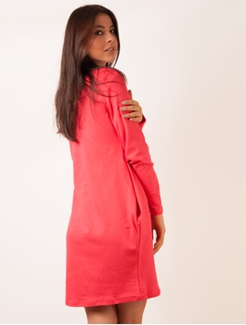 Rochie Sport Cu Imprimeu Fucsia